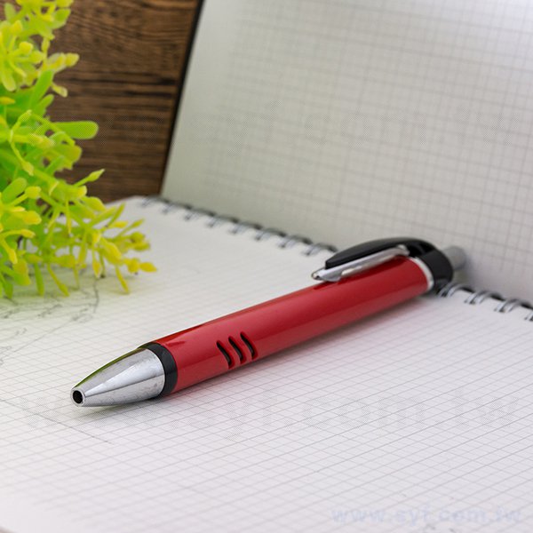 廣告筆-半金屬塑膠筆管廣告筆-單色原子筆-工廠客製化印刷贈品筆_7